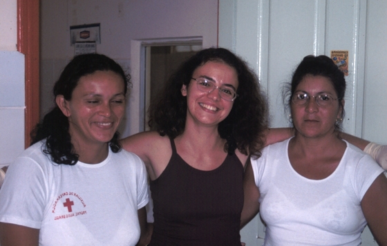 A equipe de campo