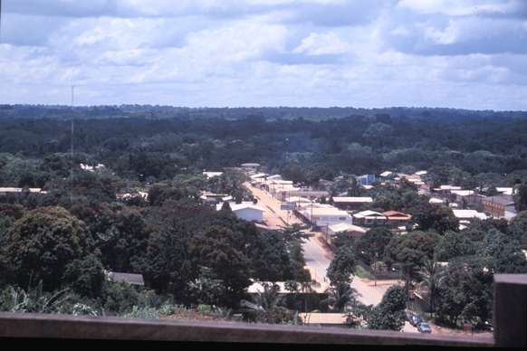 Vista panorâmica da área urbana de Assis Brasil
