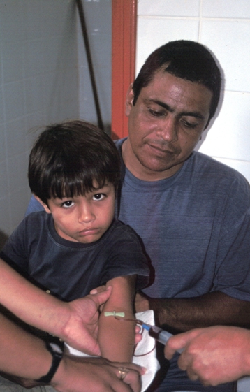 Coleta e processamento de amostras sangüíneas