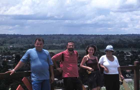 A equipe de campo