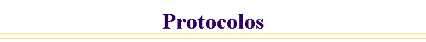 Protocolos